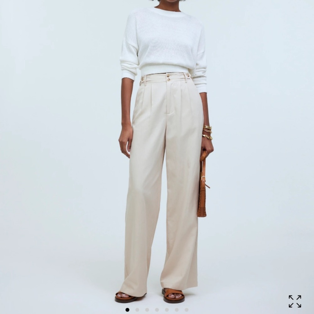 Madewell Harlow wide leg pant size 4